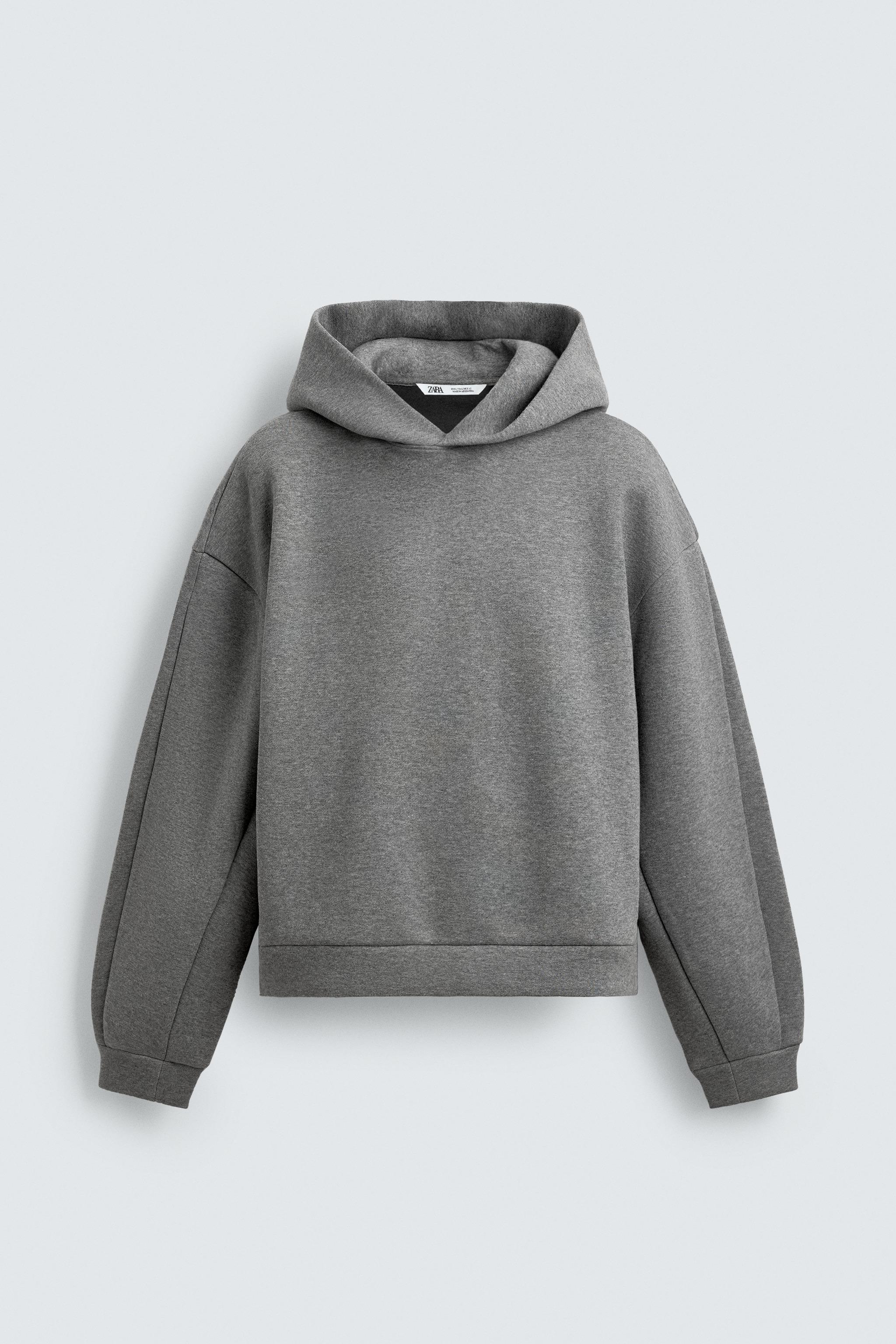 COMPACT BOXY FIT HOODIE SWEATSHIRT